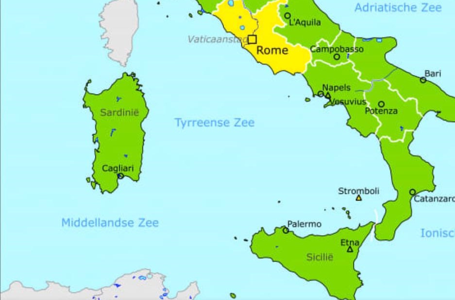Corona virus, per l’Olanda la Sicilia non è a rischio contagio